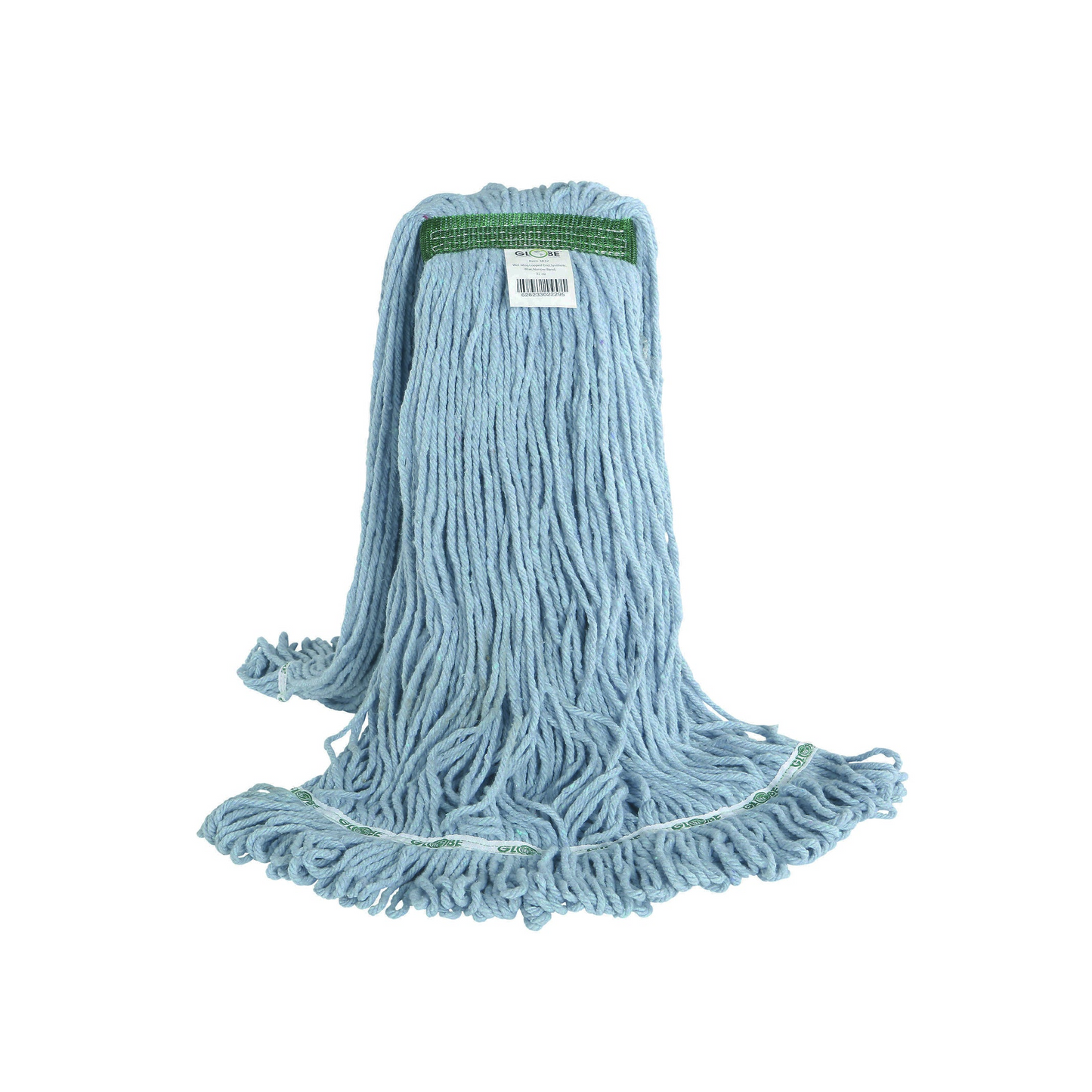 Syn-Pro? Synthetic Looped End Wet Mop Narrow Band Blue 32oz Bagged
