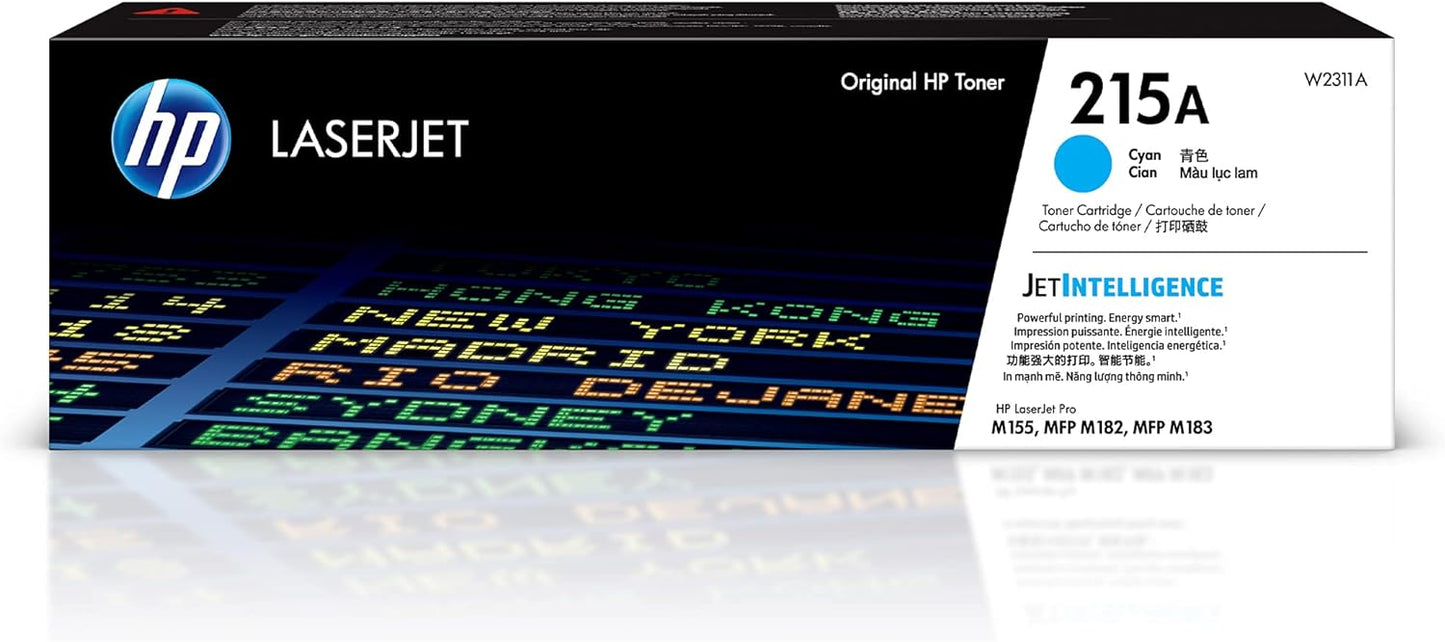 HP W2311A (HP215A) Cyan Toner Cartridge (850 YLD)