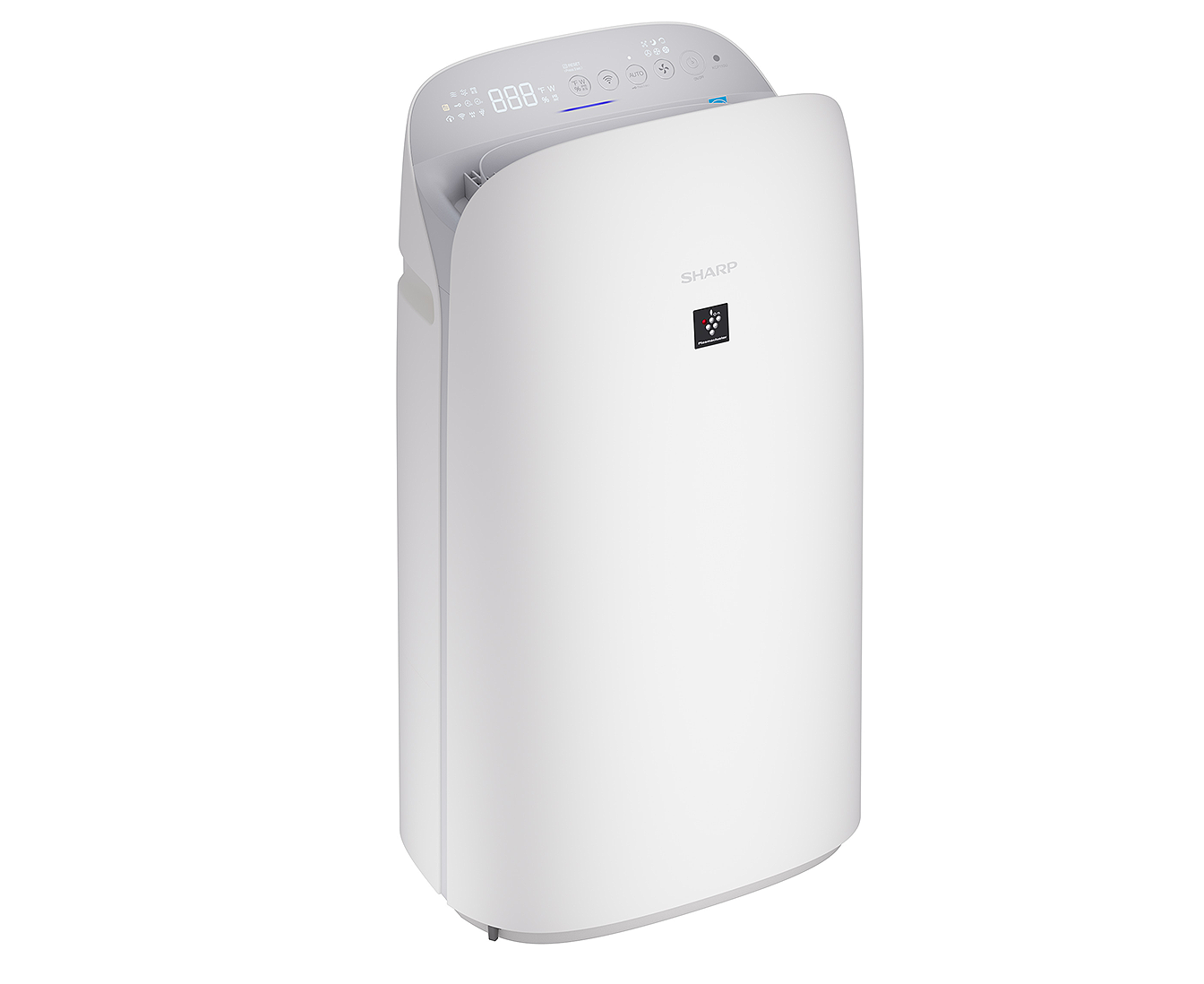 SHARP KCP110CW Extra Large Room Smart HEPA Air Purifier with Plasmacluster® Ion and Built-in Humidifier