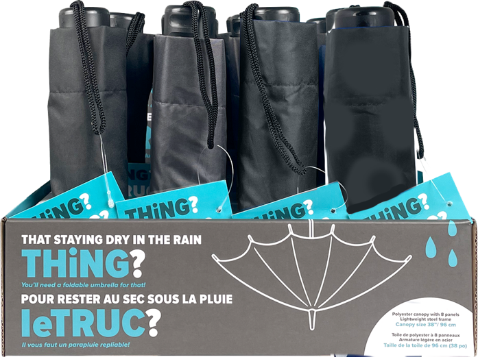 BLACK UMBRELLA pak/12