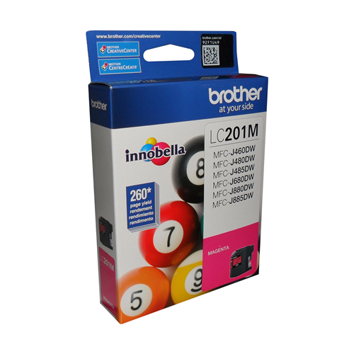 Brother LC201MS Innobella Magenta Ink Cartridge, Standard Yield
