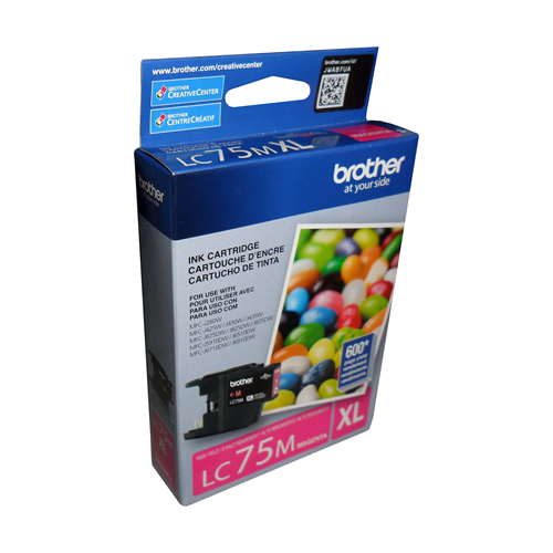 Brother LC75MS Innobella Magenta Ink Cartridge, High Yield (XL Series)