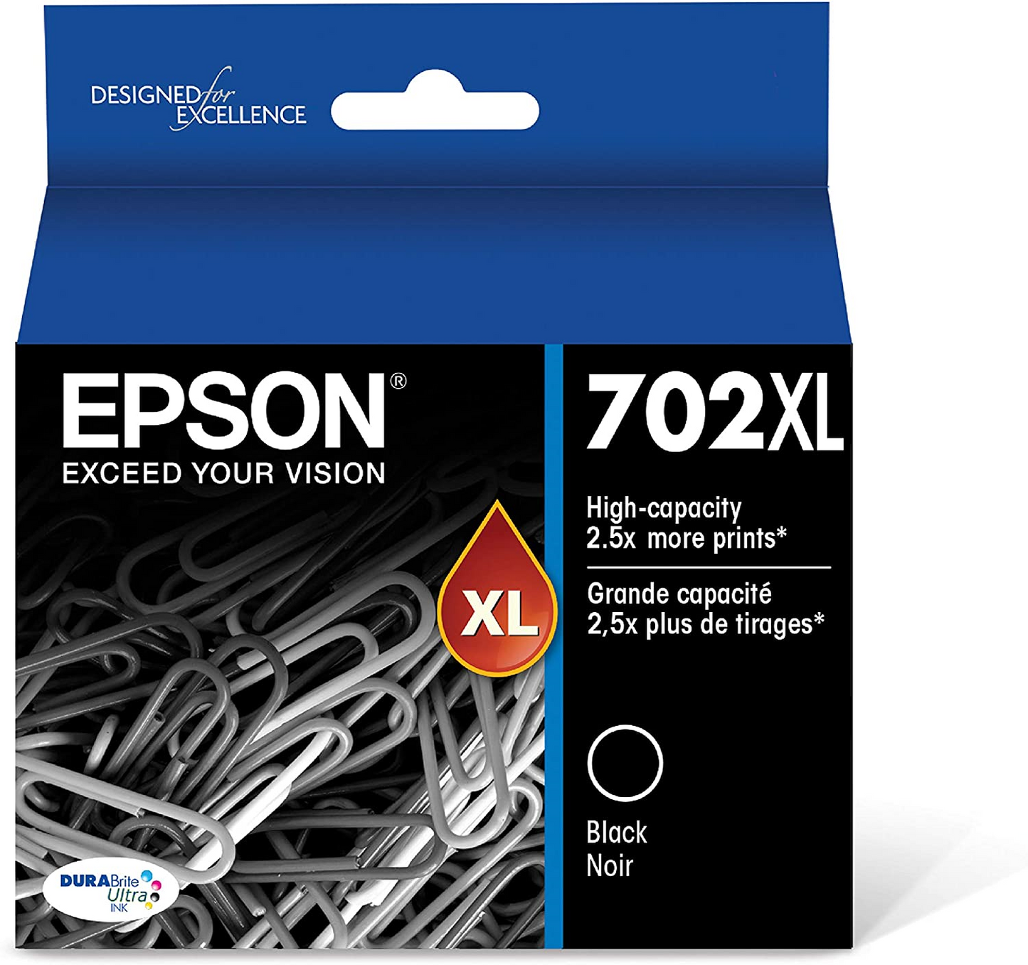 T702XL120-S Epson T702 HC Black Original Ink Cartridge