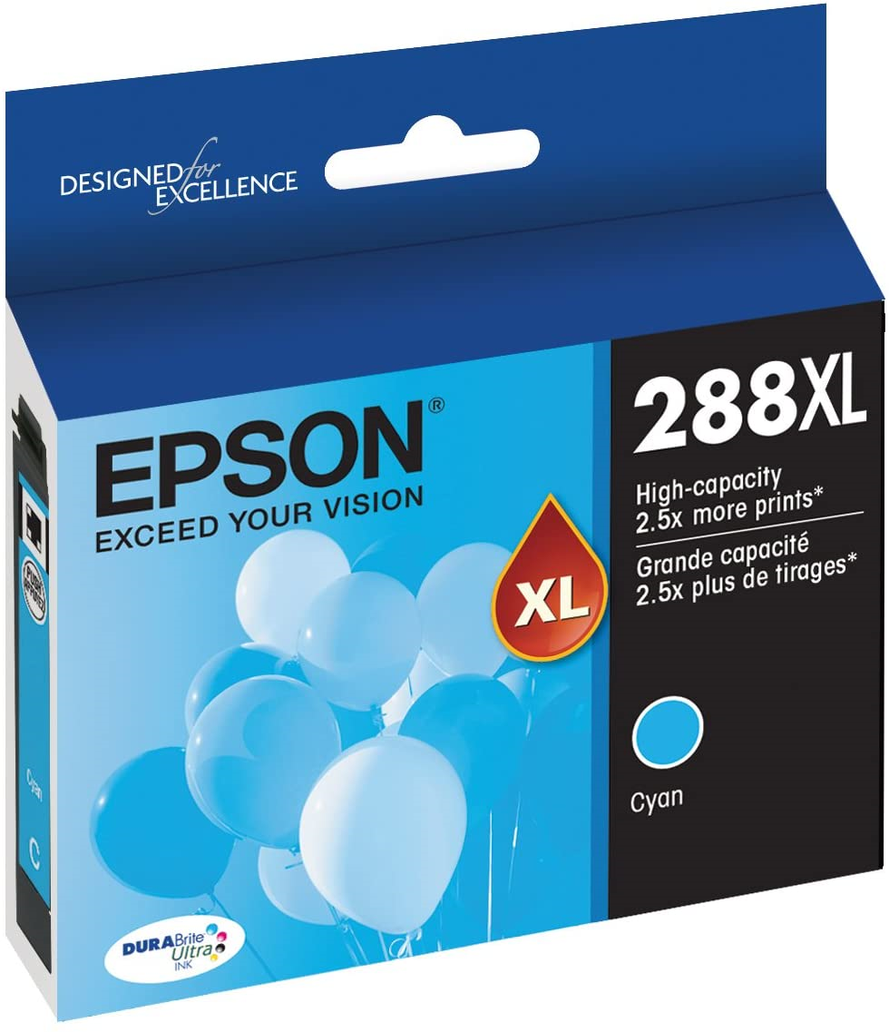 T288XL220 Epson 288XL Cyan Original Ink Cartridge