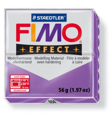 8020-604-08 STAEDTLER FIMO? effect Oven bake clay Purple