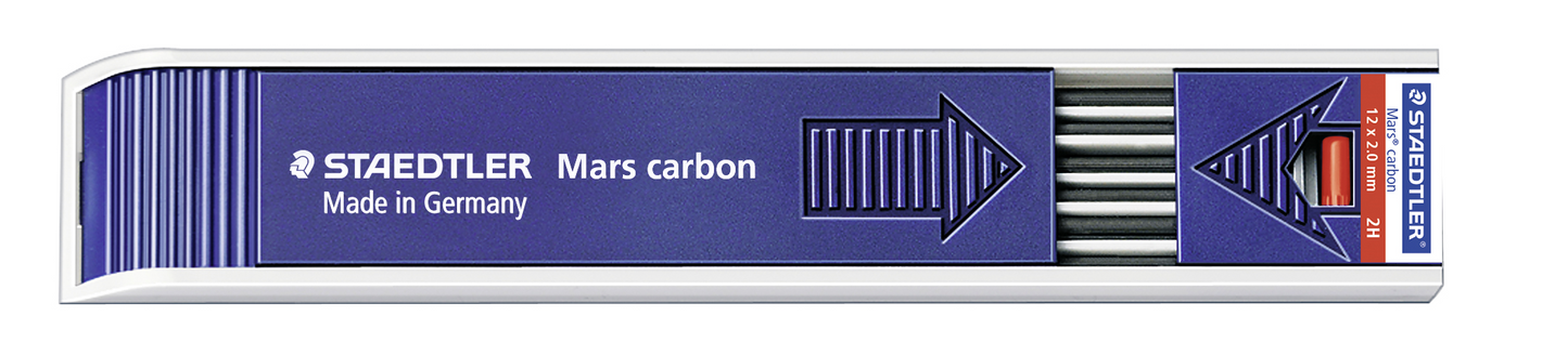 200-2H-03 STAEDTLER-Mars Limited MARS CARBON 2mm LEADS