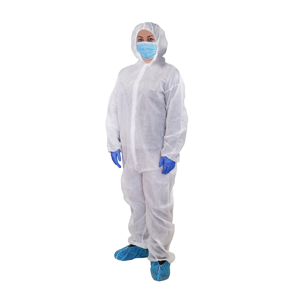 Disposable Coverall with Hood XL