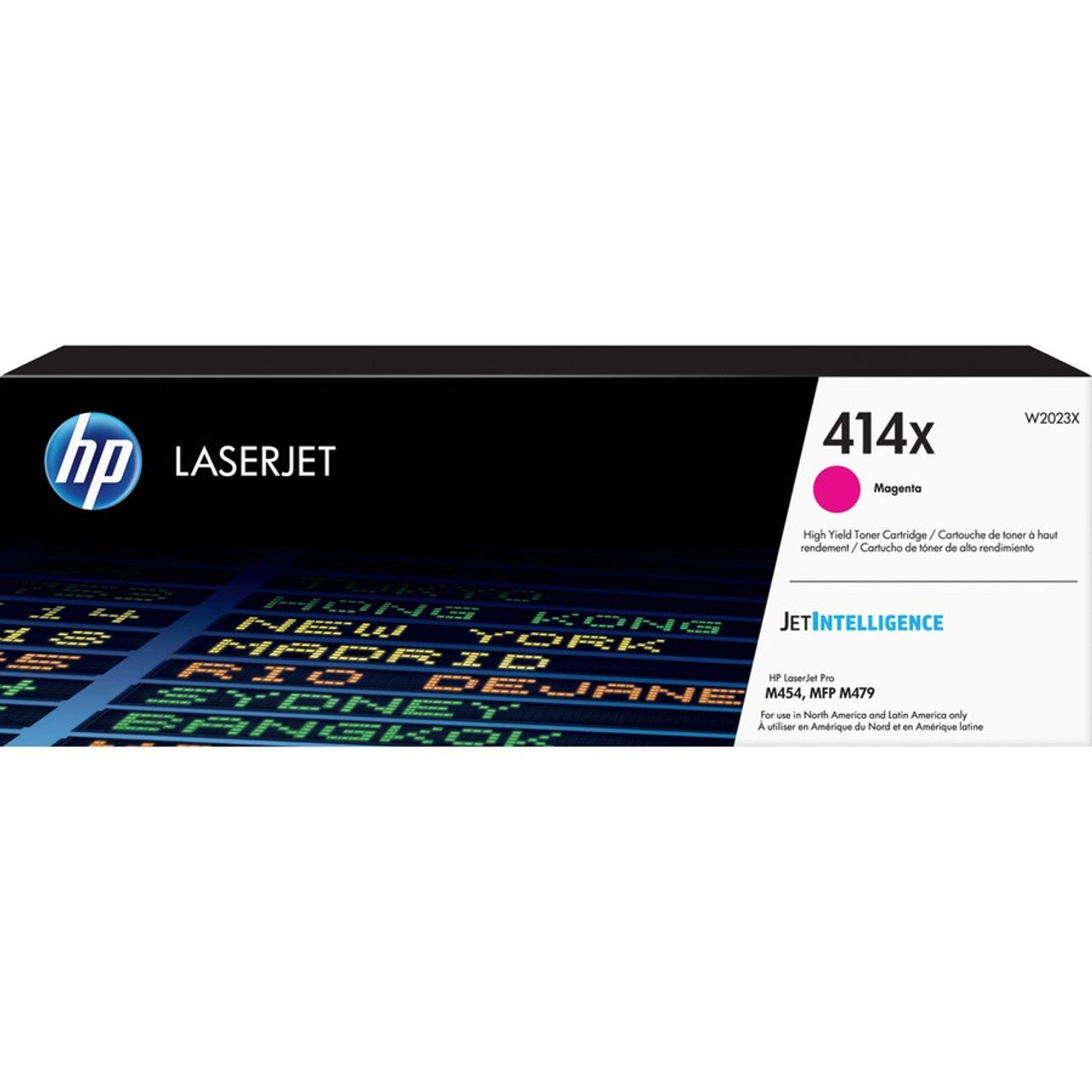 HP Genuine OEM W2023X (HP414X) High Yld Mag Toner 6K YLD