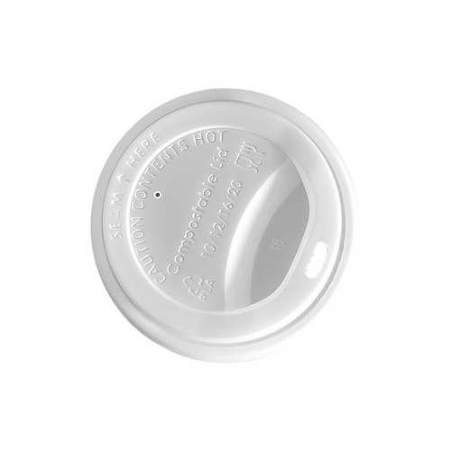 CPLA Lids Dome Top - 10 oz - 20 oz / Clear, Pack of 50