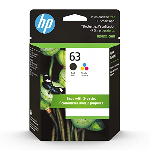 HP63 Tri Color Ink (165PG YLD) 1112/2130/3630/3830/4520/4650