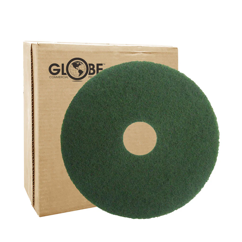 20"  Green Scrubbing Floor Pad