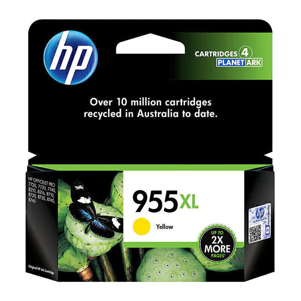 HP952XL Hi-Yld Yellow Ink 1.6K YLD OfficeJet Pro 8710/8720/