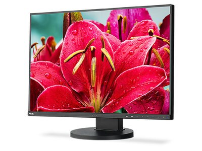 SHARP/NEC EA245WMI-BK 24" Widescreen Desktop Monitor w/ Ultra-Narrow Bezel and IPS Panel