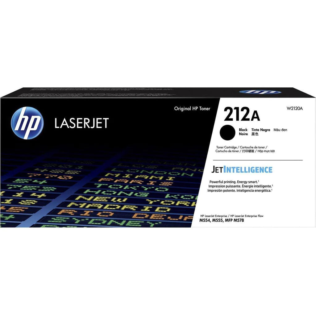 HP Genuine OEM (W2120A) HP212A Black Toner Ctg (5.5K Yld)