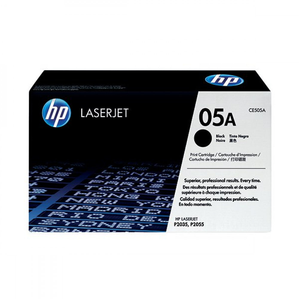 HP CE505A BLACK TONER FOR P2030/ 2035/2050/2055