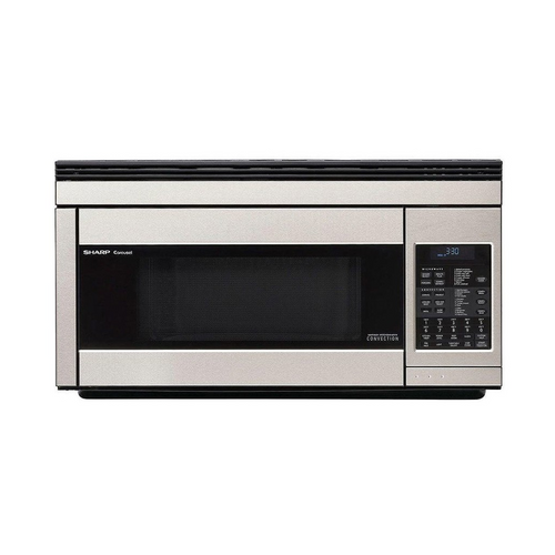 SHARP R1874TY Carousel® Over-the-Range Microwave Oven 1.1 cu. ft. 850W Stainless Steel