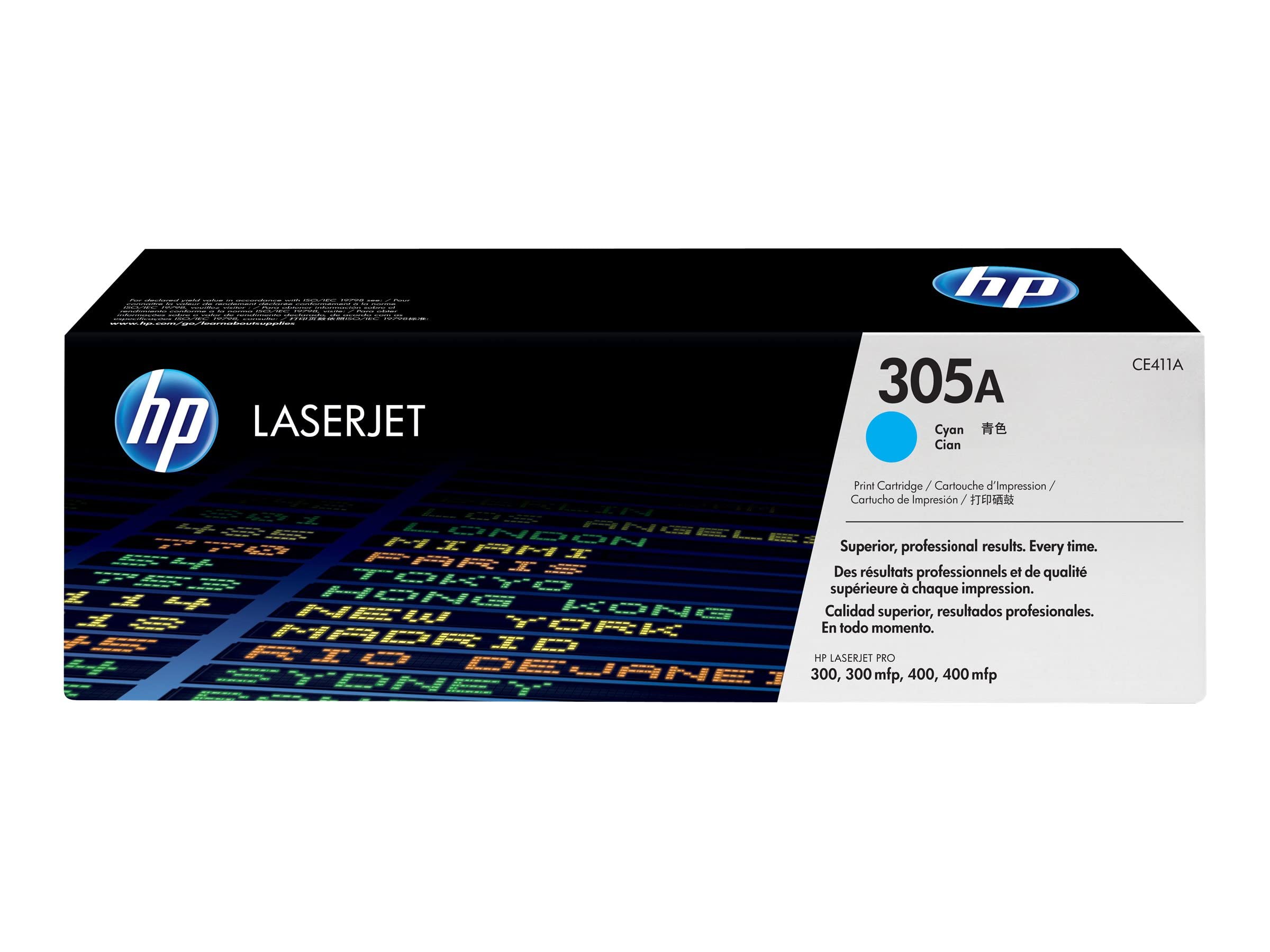 HP 305A Cyan Toner Cartridge for LJ Pro M375/451/475