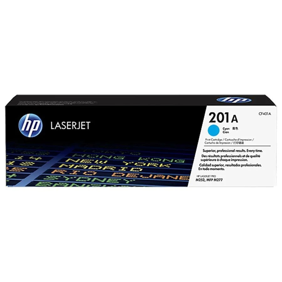 HP 201a Cyan Toner 1.33K YLD LaserJet Pro M252, MFP M277