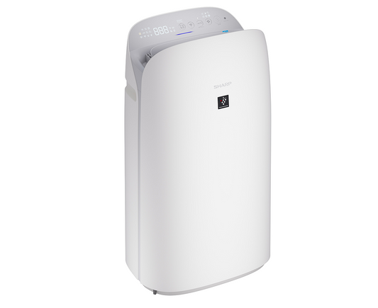 SHARP KCP110CW Extra Large Room Smart HEPA Air Purifier with Plasmacluster? Ion and Built-in Humidifier