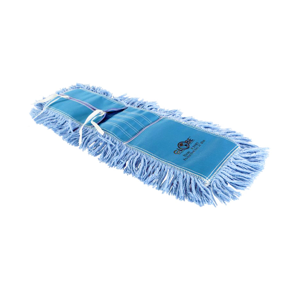 Pro-Stat® Dust mop head 24" x 5" Blue Tie-On