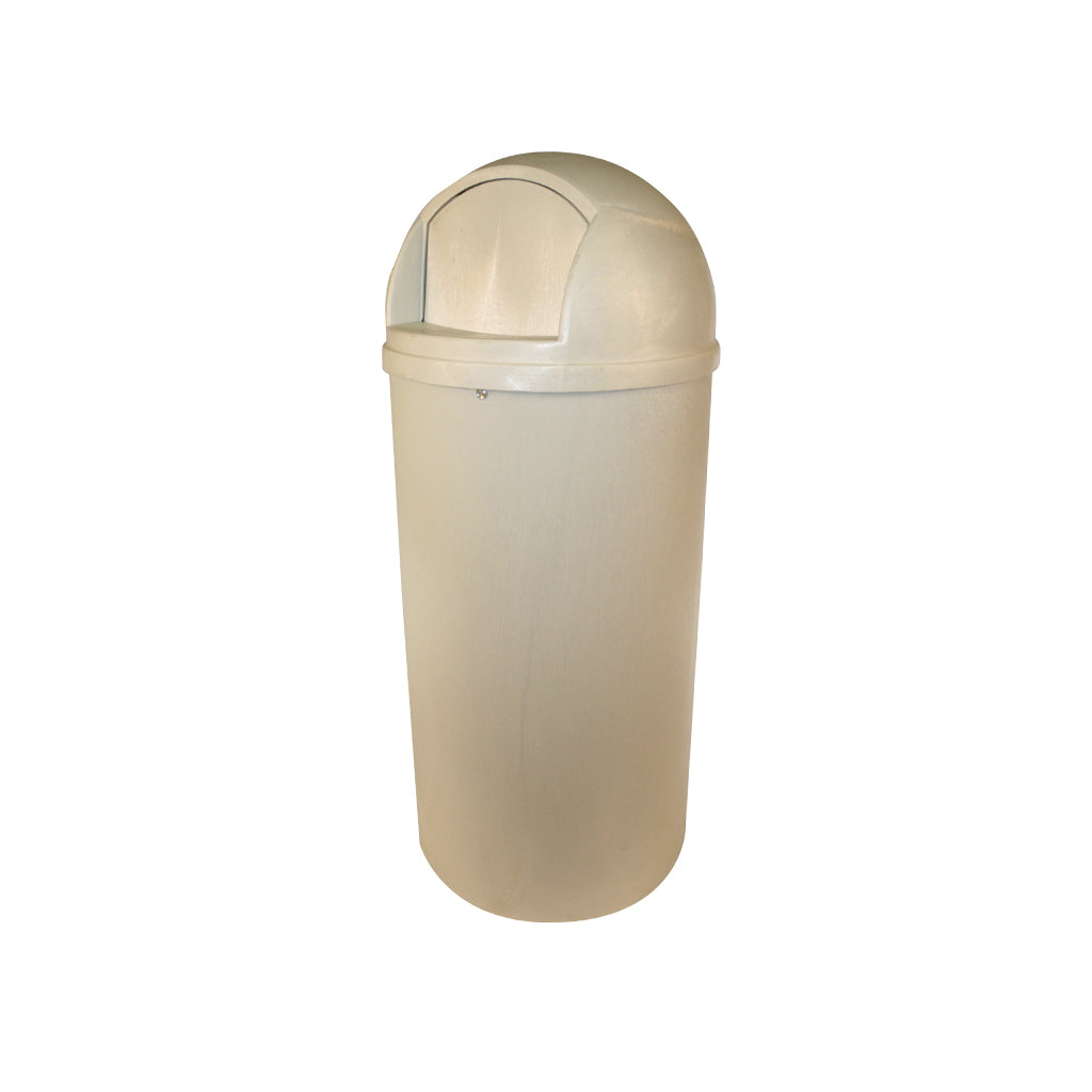 Bullet 21 Gallon Indoor/Outdoor Container Beige