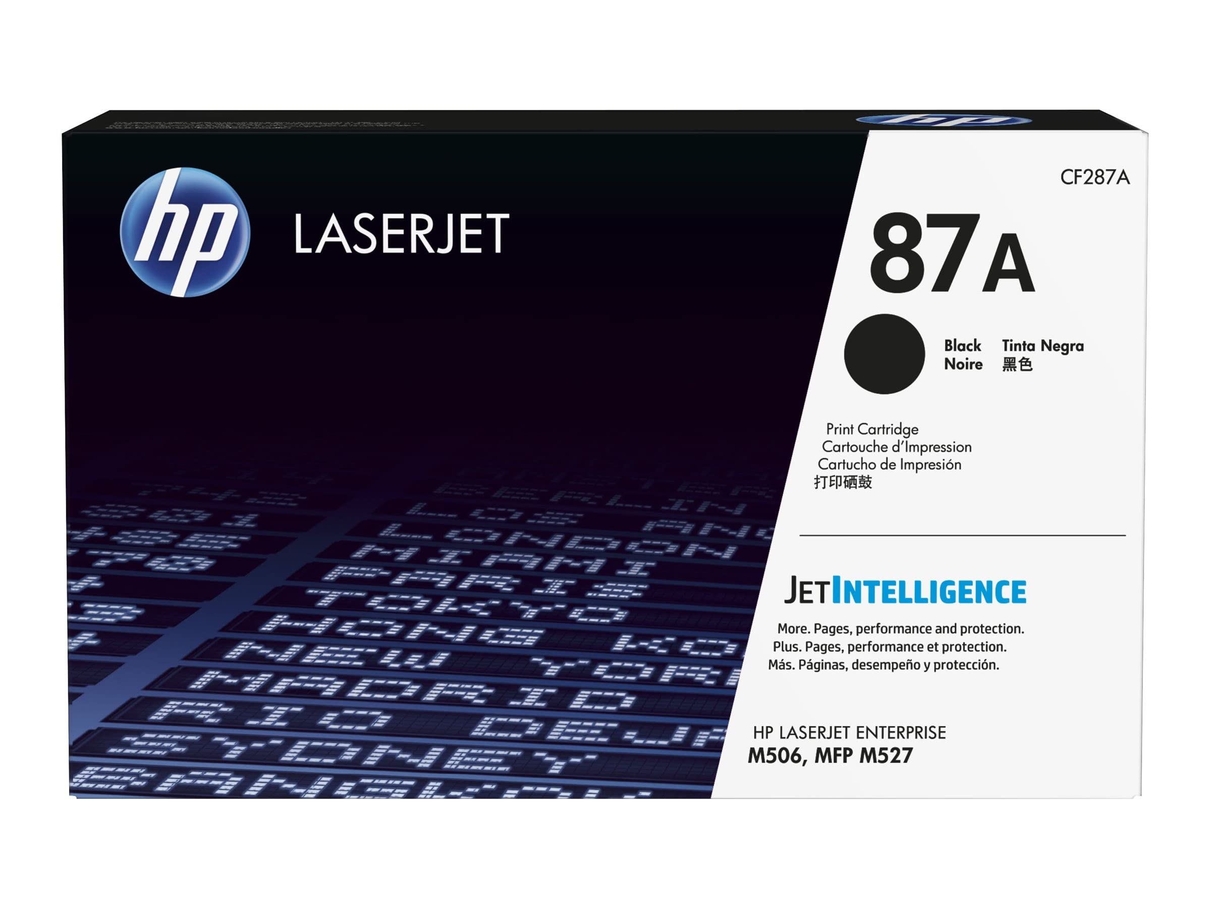 HP 87A Black Toner (8.55K YLD) LaserJet Enterprise M527/M506