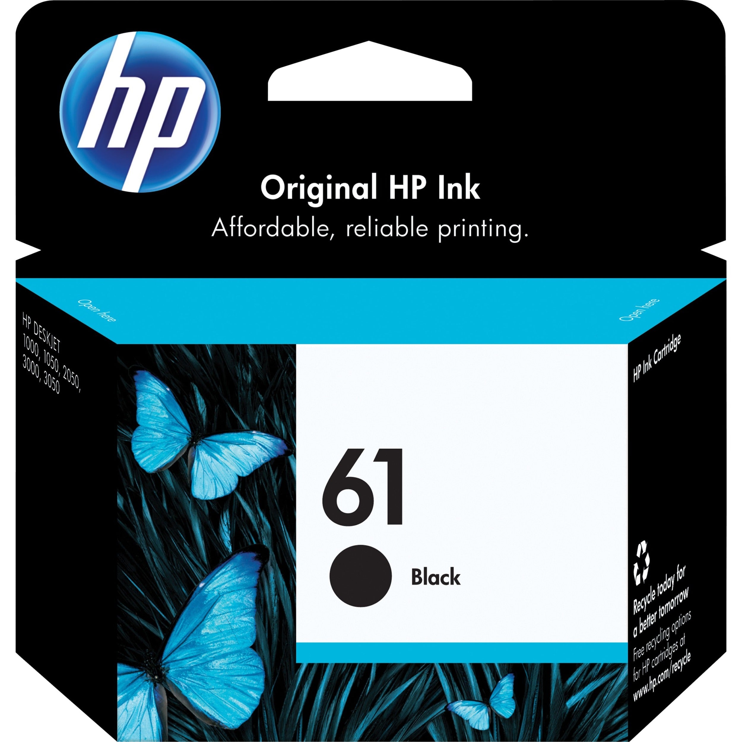 HP 61 Standard Yield Black InkJet (190 YLD)