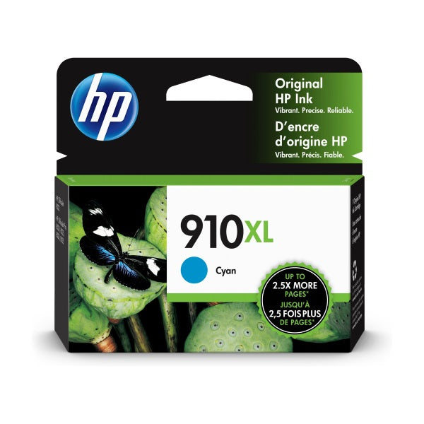 HP Genuine OEM 3YL62AN HP910XL Cyan Ink Cartridge 825 YLD