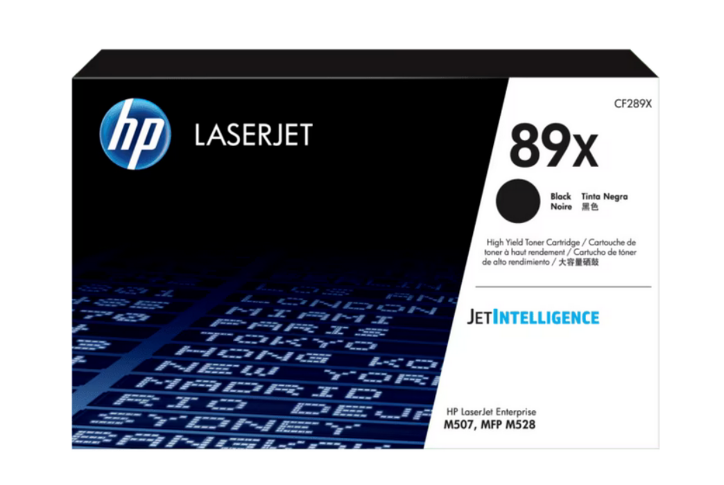 HP Genuine OEM CF289X (HP89X) High Yld Black Toner (10K YLD)