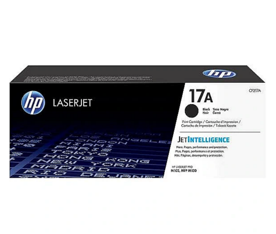 HP17A Black Toner Cartridge (1.6K YLD) M102/MFP M130