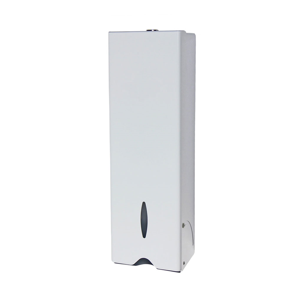 Feminine Napkin Dispenser - Capacity of 50-70 pads / White