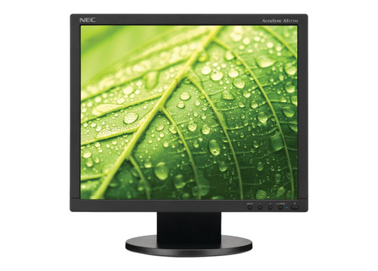 SHARP/NEC AS173M-BK 17" Value Desktop Monitor with LED Backlighting