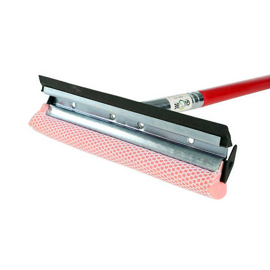 10" Wide Auto Winshield Squeegee - 22" Long Handle
