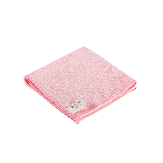 16"x16" Microfiber Cloth 240GSM Pink (Pack of 10)
