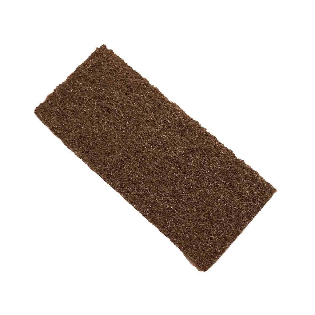 Heavy Duty Utility Pad Brown 4" x 10" (pack of 5)