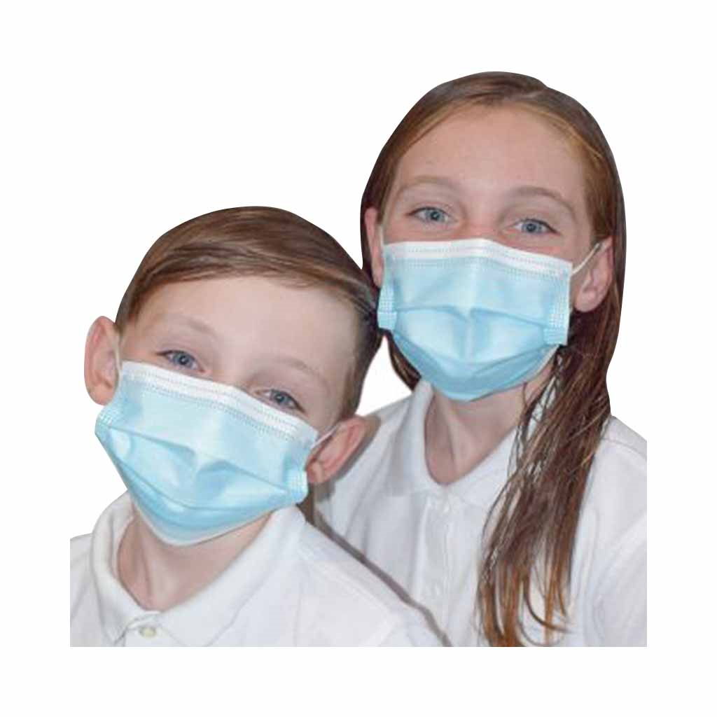 3-Ply Procedural Masks Childrens Size (box of 50)