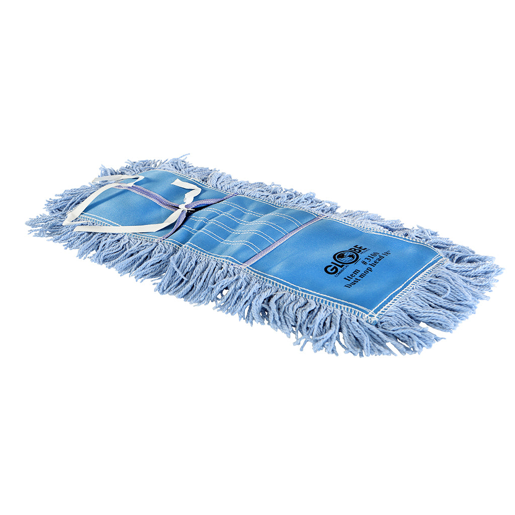 Pro-Stat® Dust mop head 18" x 5" Blue Tie-On