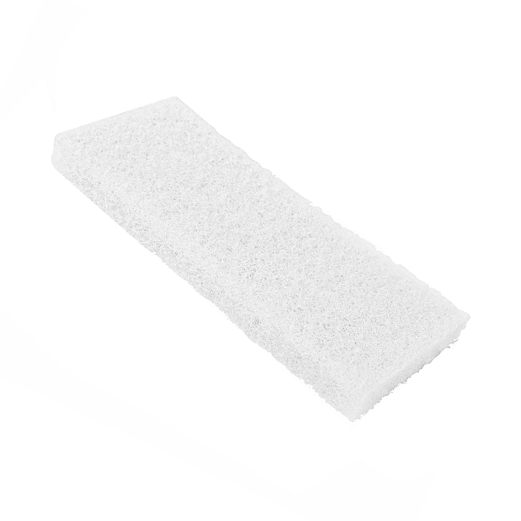 Light Duty Utility Pad White 4" x 10" (pack of 5)