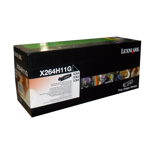 Lexmark X264, 363, 364 Return Programme 9K Toner Cartridge Part no.: X264H11G