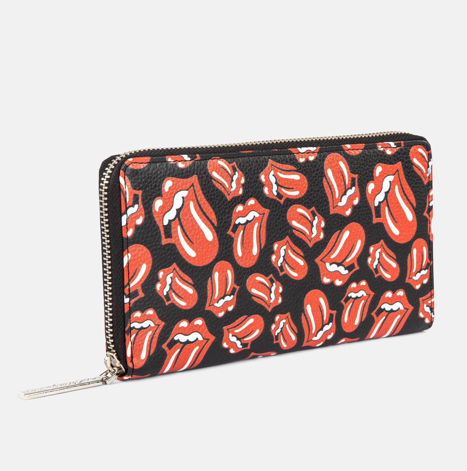 LWL6048RS The Rolling Stones The Watts Zip Around Wallet - Leather