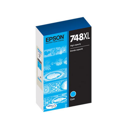 T748XL220 Epson 748XL Cyan Original Ink Cartridge