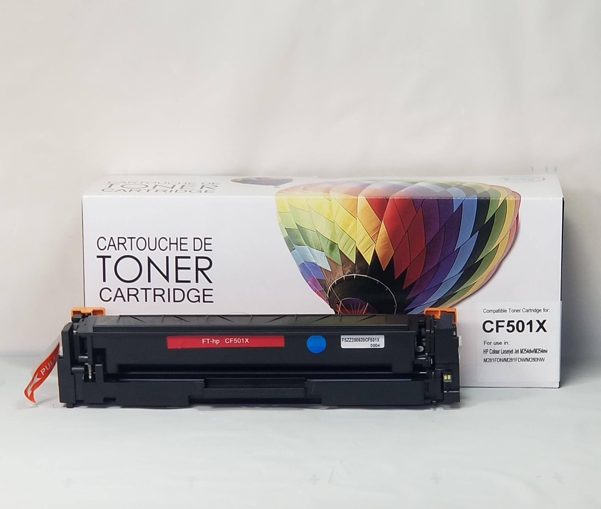 CTCF501X COMPATIBLE HP CYAN TONER/Canon 054H 3027C001