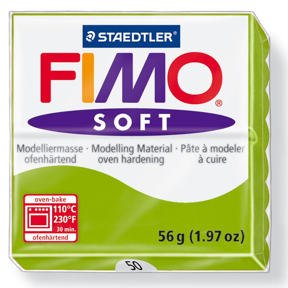 8020-50-08 STAEDTLER FIMO® soft Oven bake clay Apple Green