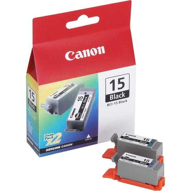 BCI-15 Black Twin Ink Cartridge SKU 8190A003