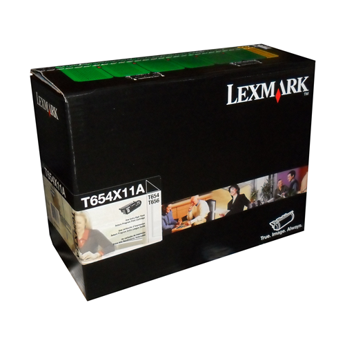 Lexmark T/X654, 656, X658 Return Programme 36K Print Cartridge Part no.: T654X11A