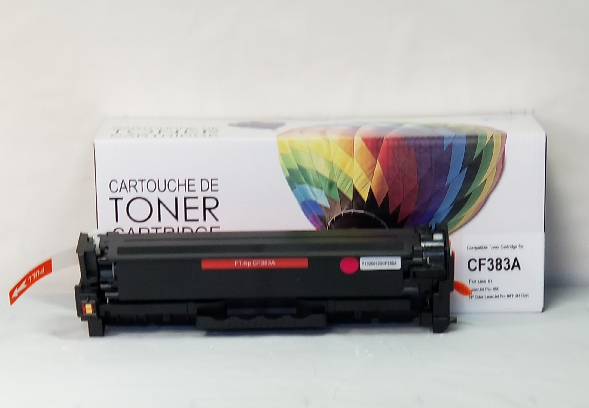 CTCF383A COMPATIBLE HP #312A MAGENTA TONER FOR M476DN, M476