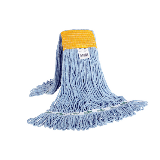 Syn-Pro? Synthetic Looped End Wet Mop Wide Band Blue 24oz