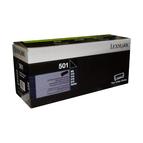 501 Return Program Toner Cartridge Part no.: 50F1000