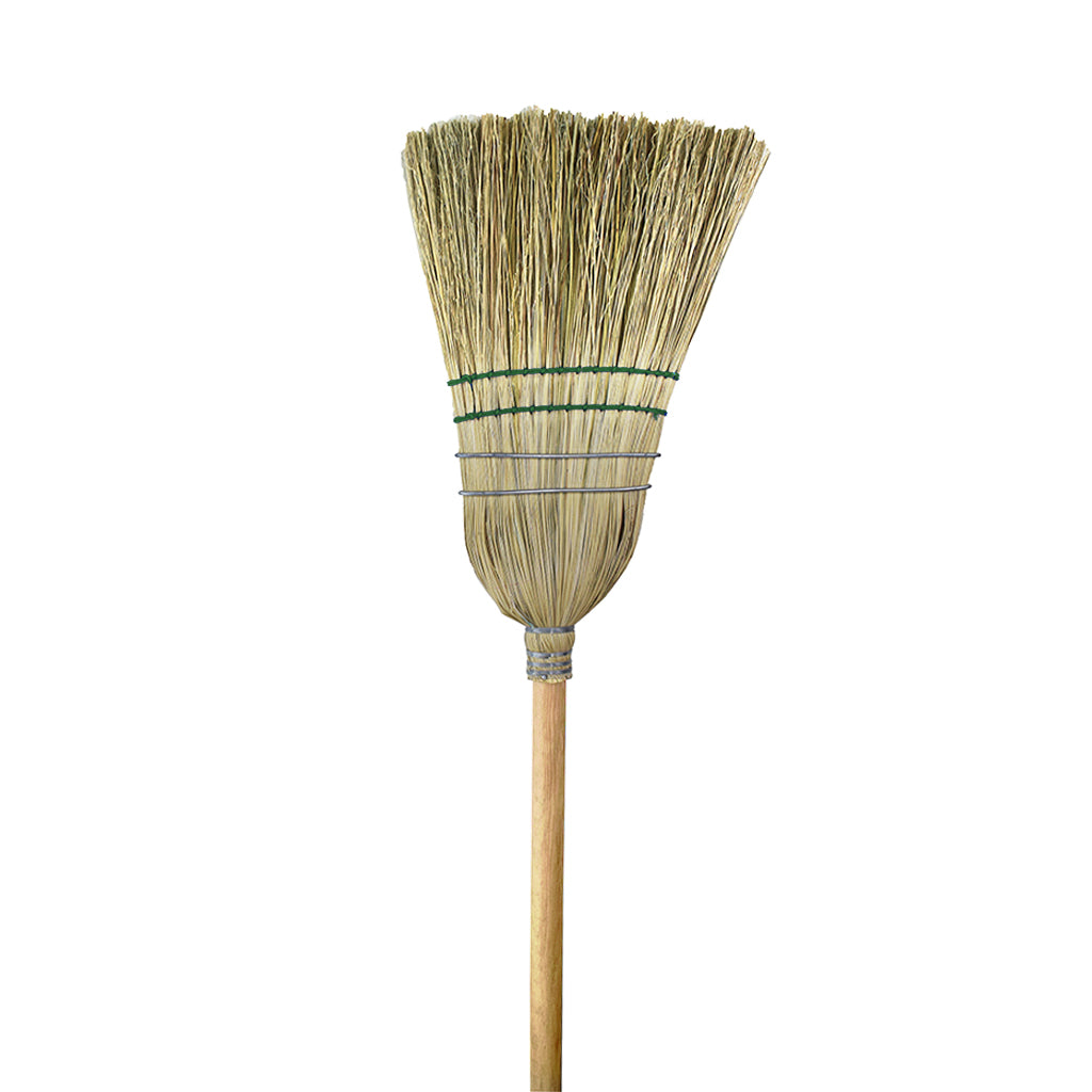 Heavy-Duty Corn Broom 2 wire 2 string