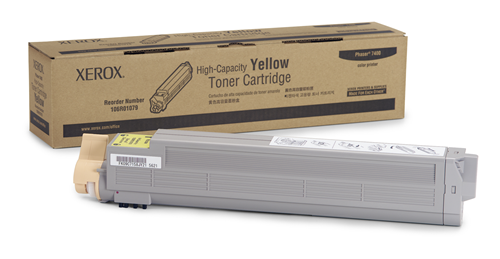 106R01079 Yellow High Capacity Toner Cartridge, Phaser 7400